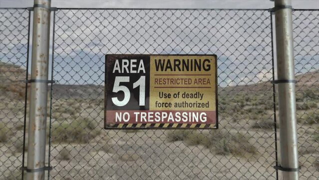 Area 51 - warning signs